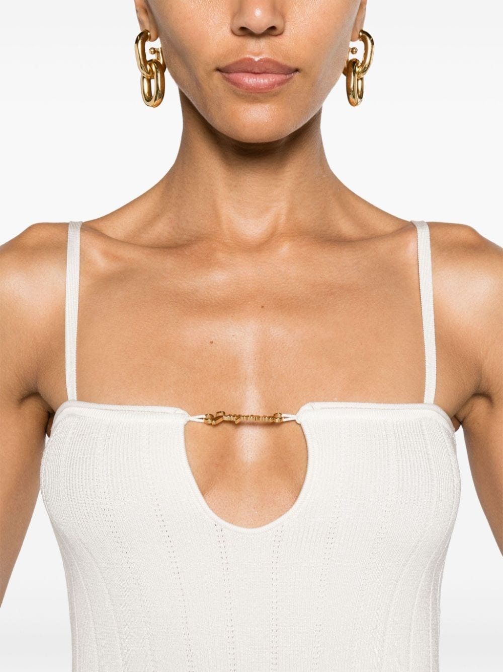 Sierra ribbed midi dress - 5