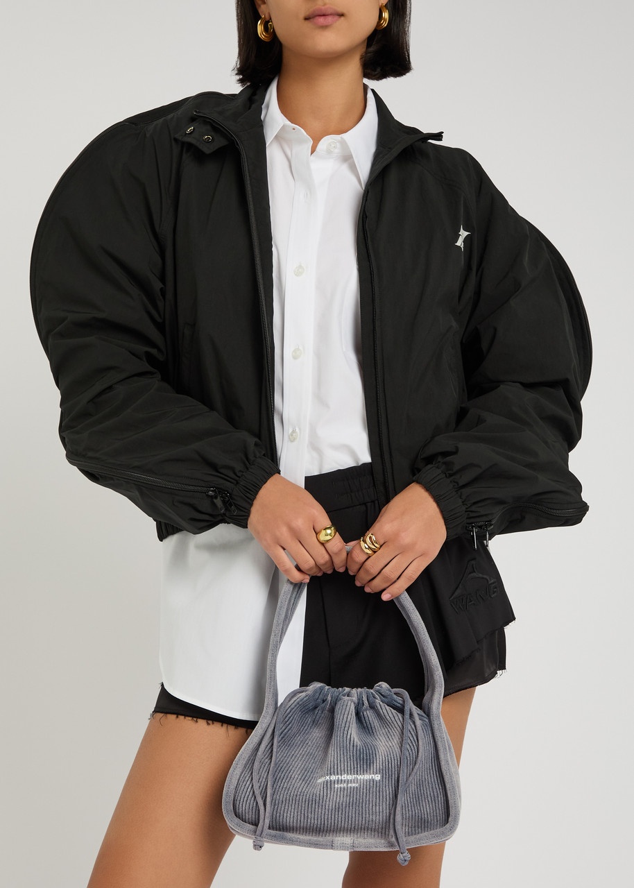 Alexander Wang Ryan Ribbed-knit top Handle bag - 5