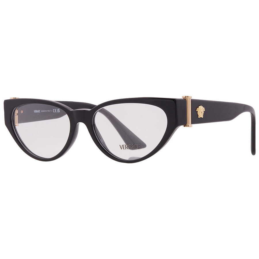 Versace Demo Cat Eye Ladies Eyeglasses VE3366 GB1 55 - 2