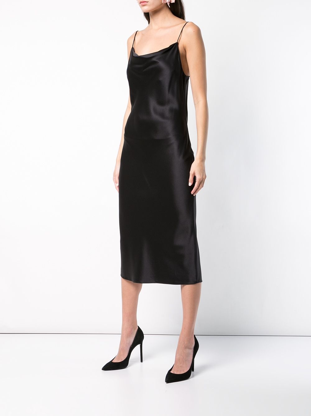 cowl neck slip dress - 3