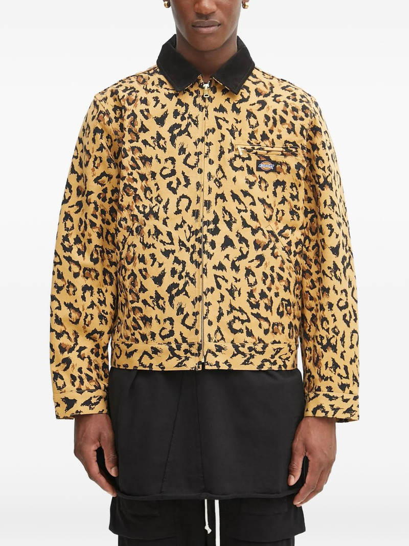 x Dickies animal-print corduroy jacket 1