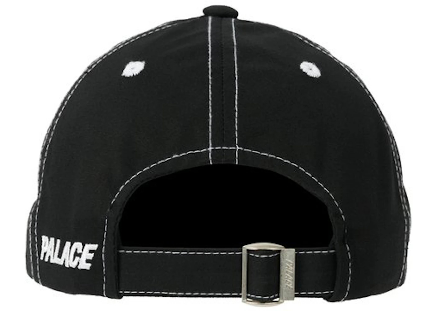 Palace Poplin P 6-Panel Black - 2