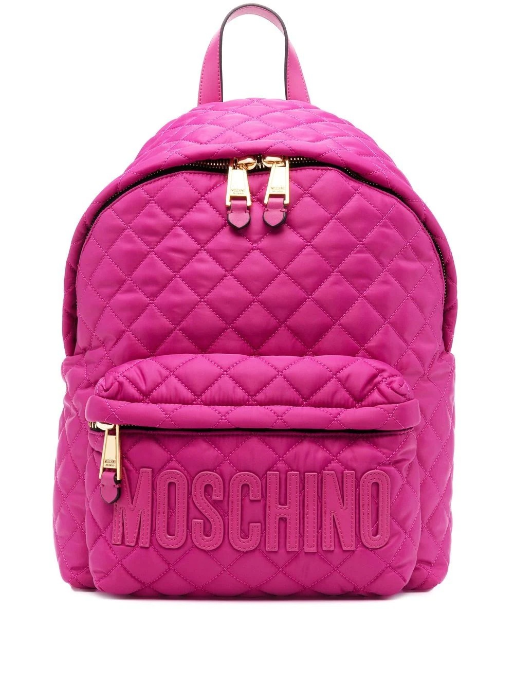 mini quilted backpack - 1