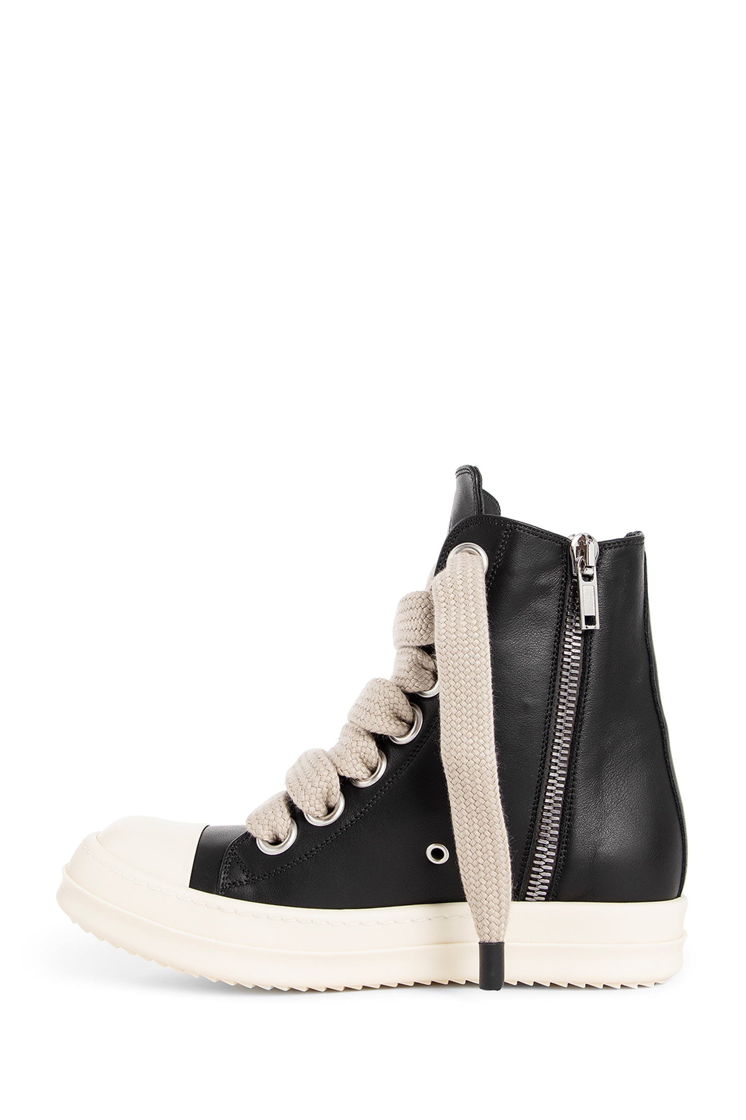 Rick Owens High-Top-Sneakers-With-Jumbo-Laces | antonioli