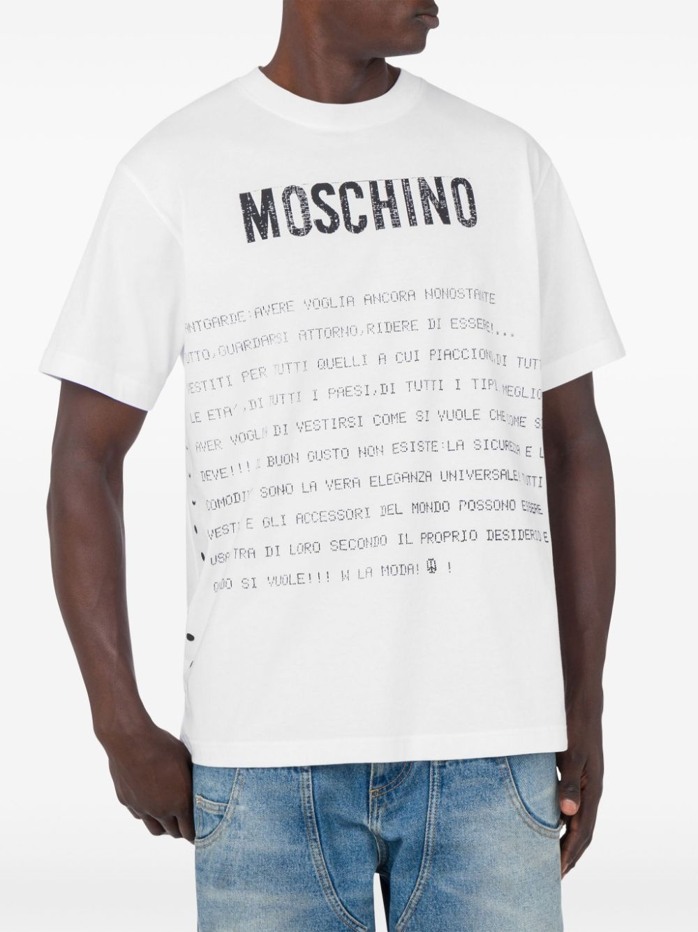 slogan-print T-shirt - 2