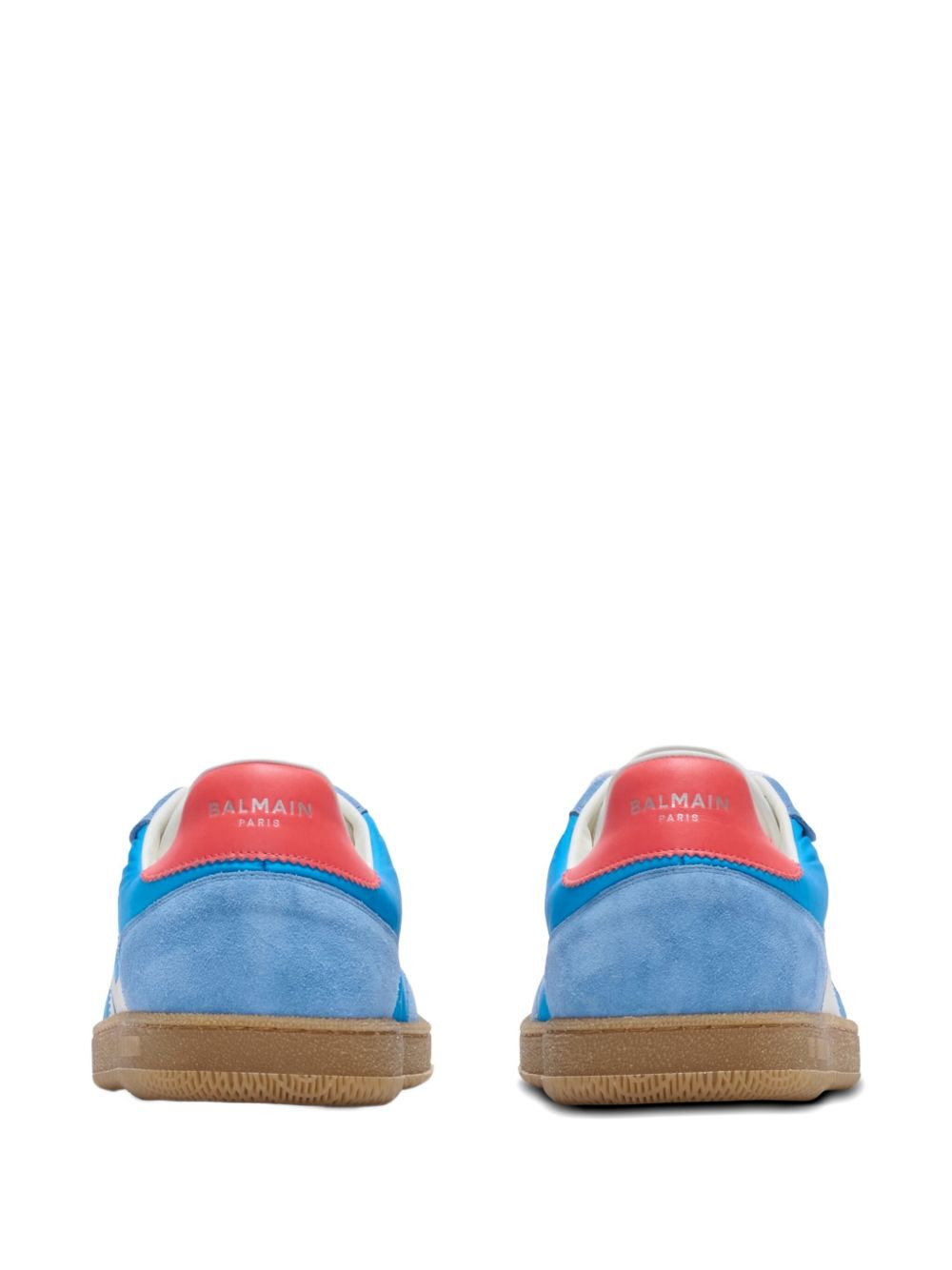 Swan leather suede sneakers - 3
