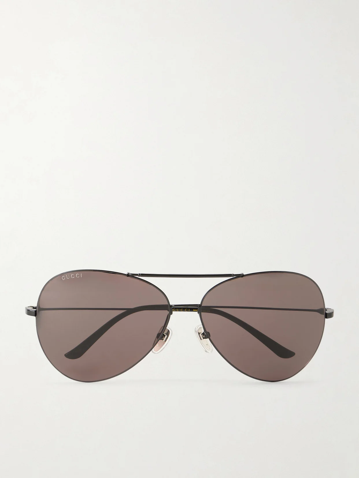 Pilot Aviator-style Metal Sunglasses - 1