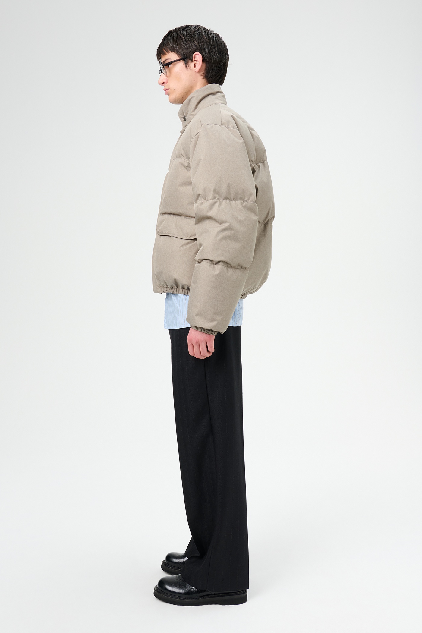 Inhale Puffa Doubleganger Beige Mel Nylon - 5