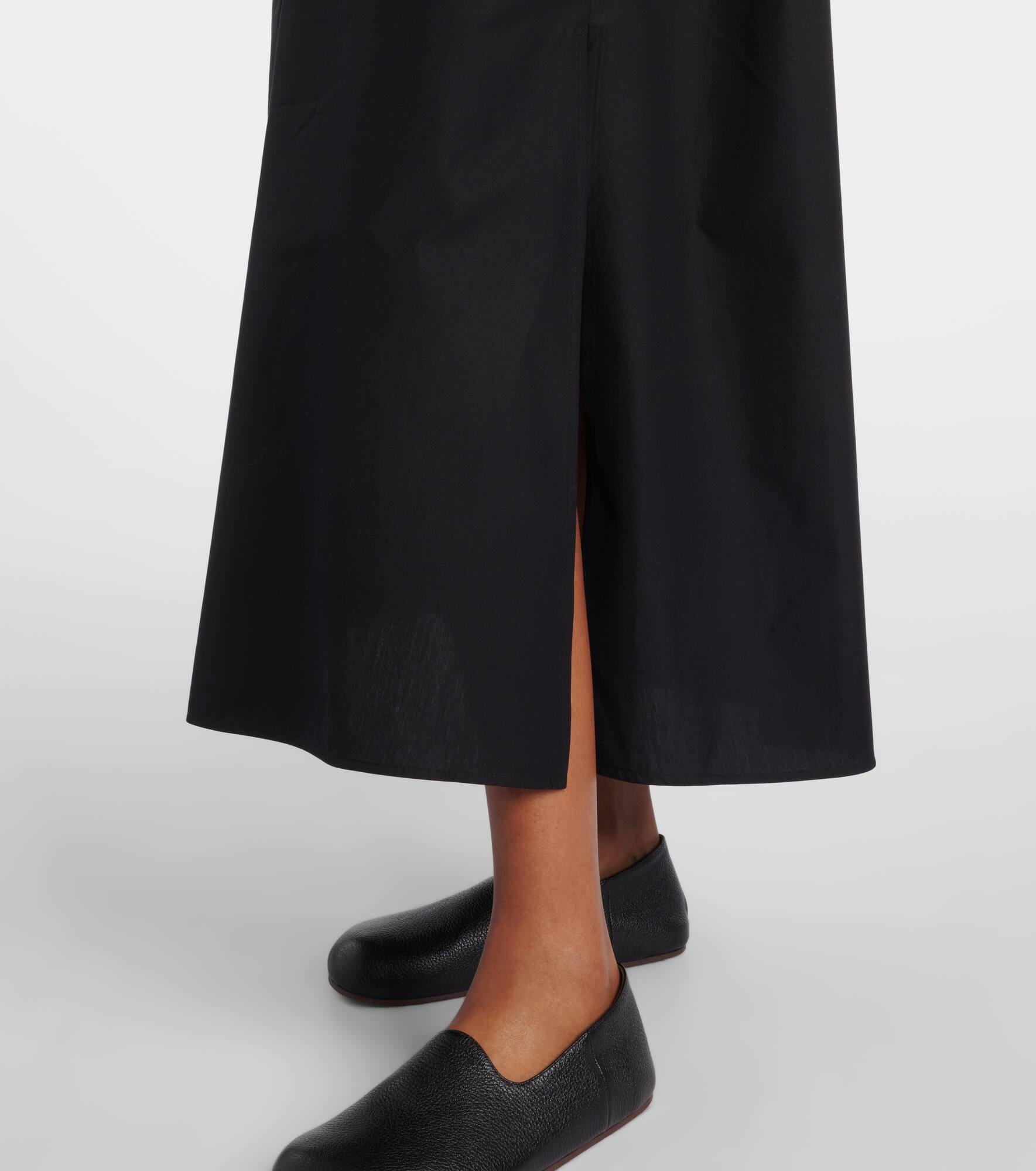 Liriche cotton poplin midi dress - 6