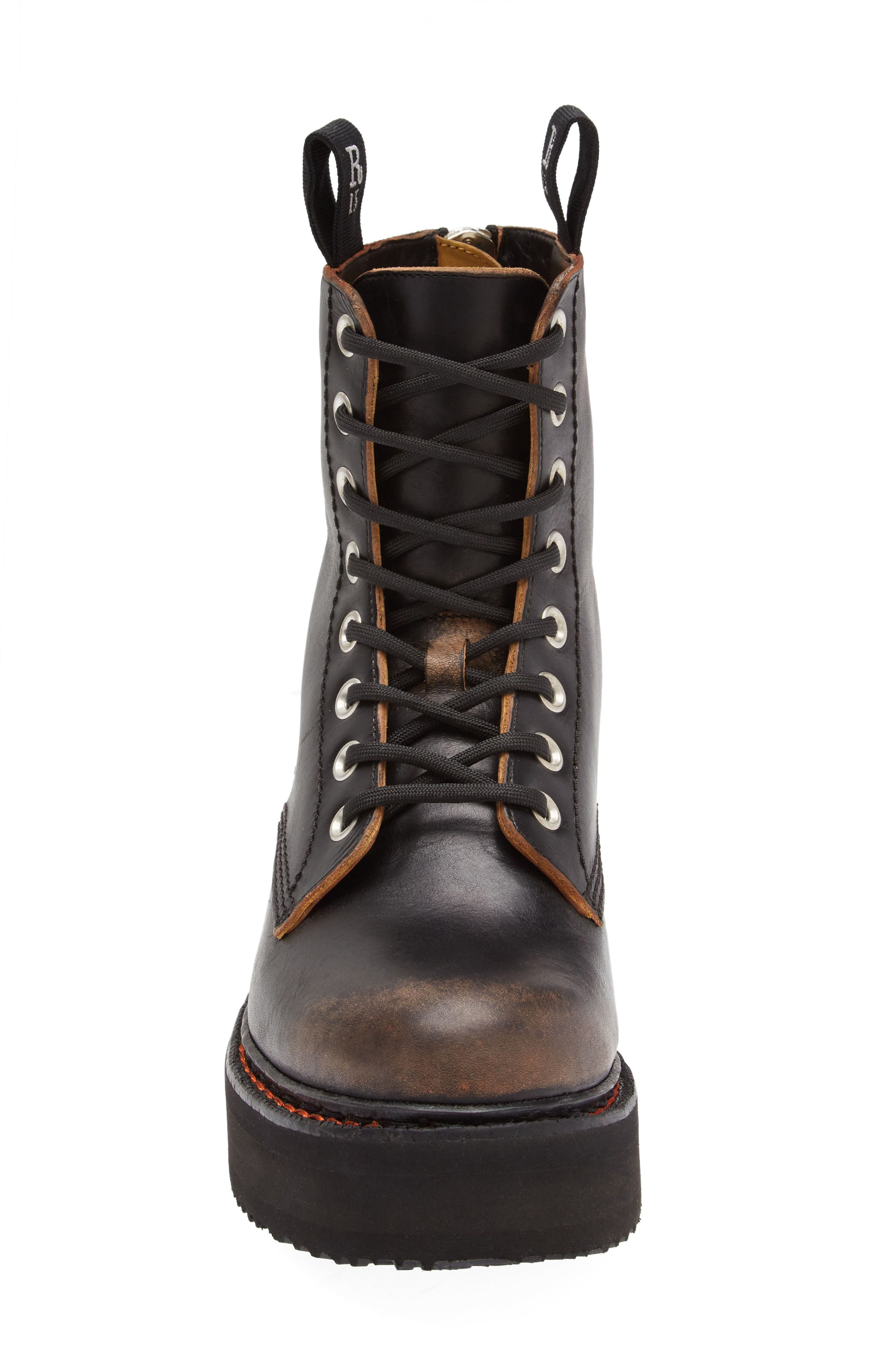 Platform Combat Boot - 4