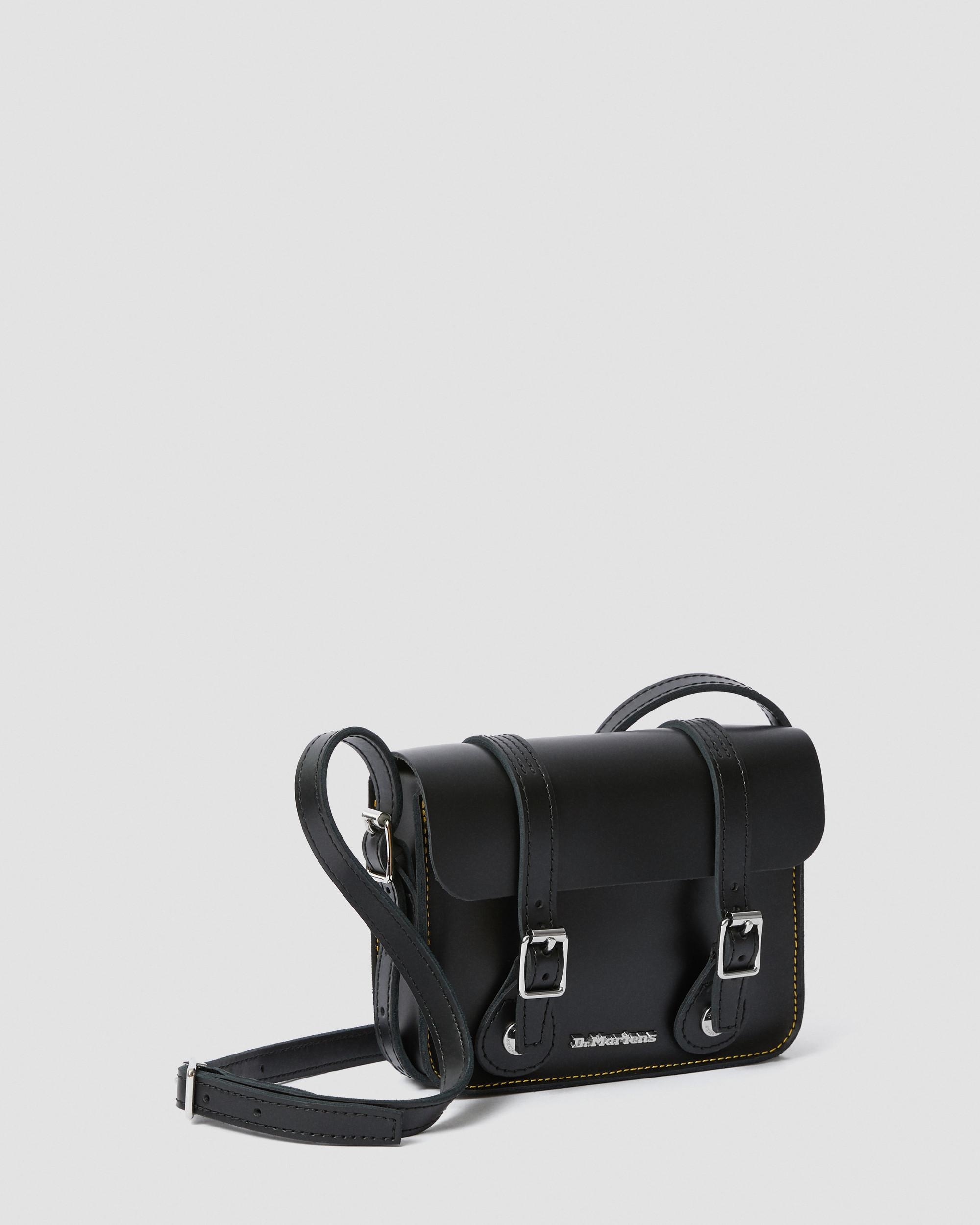 7 Inch Leather Crossbody Bag - 7