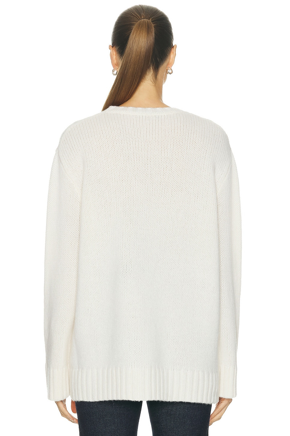 Cashmere Amelia Crewneck Sweater - 3