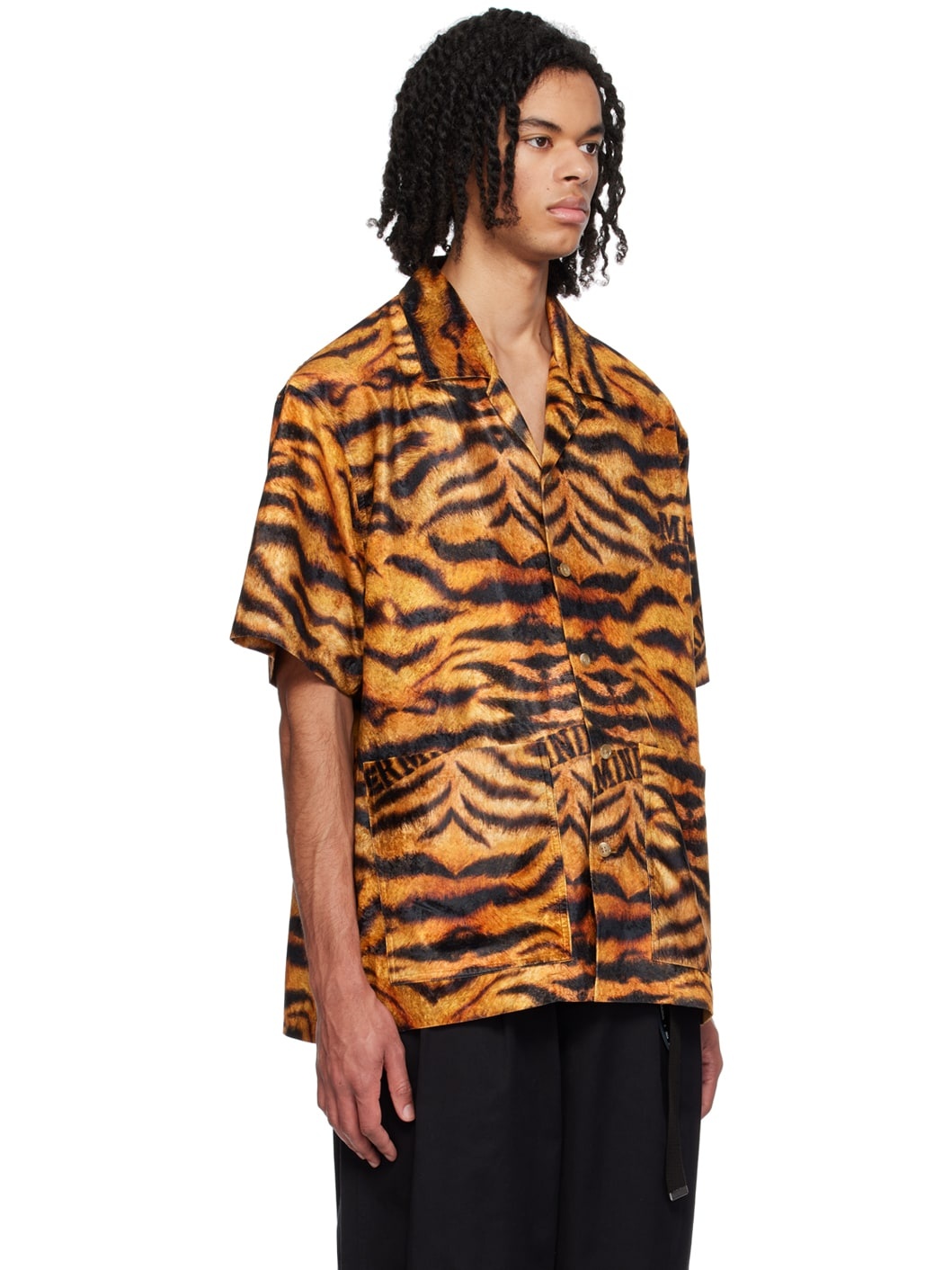 Black & Orange Tiger Shirt - 2