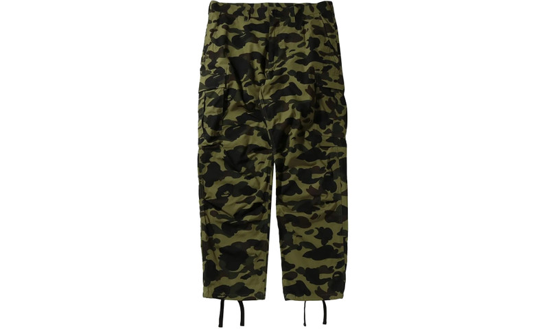 1ST Camo Cargo Pants "GREEN" - 1