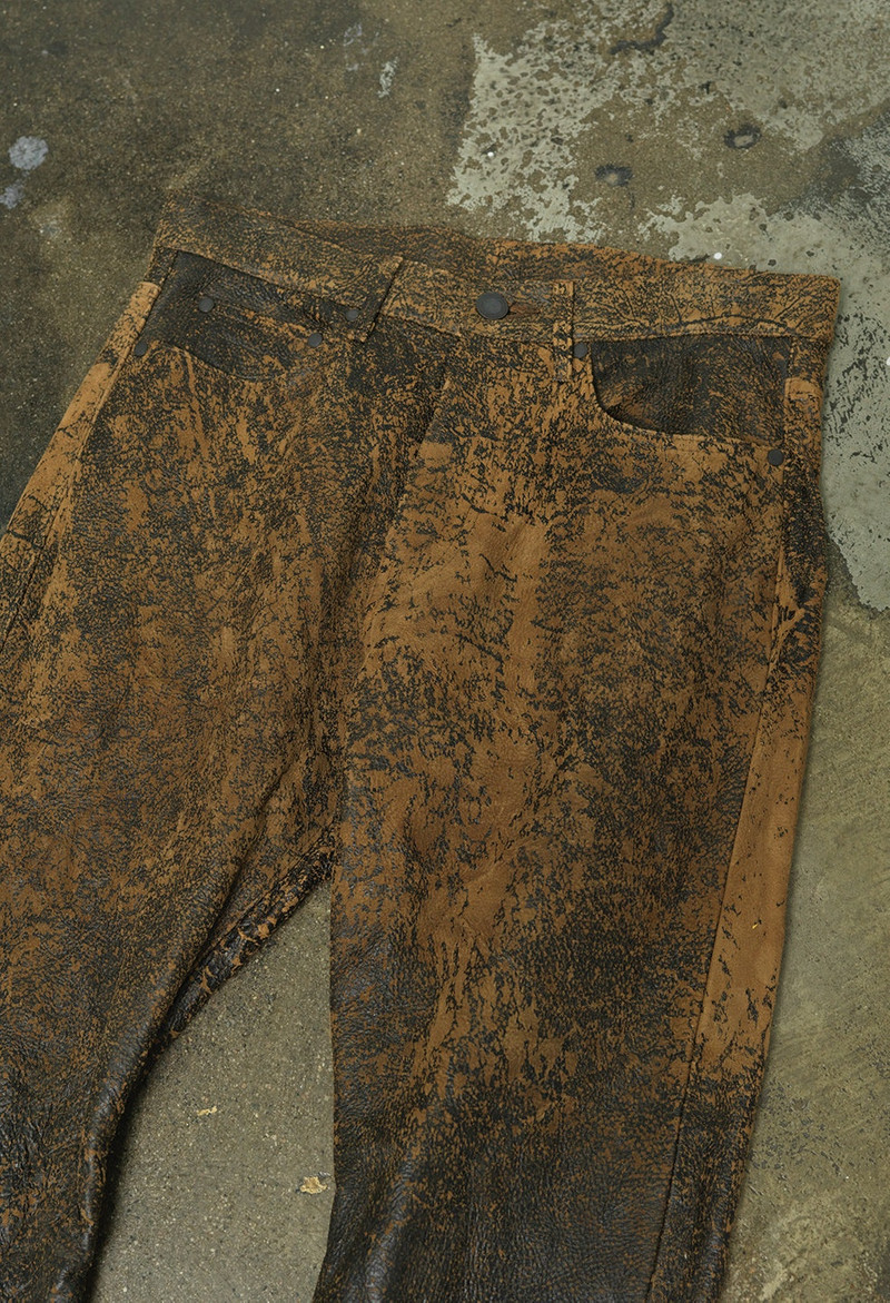 John Elliott LEATHER CARIBOU BOOTCUT outlook