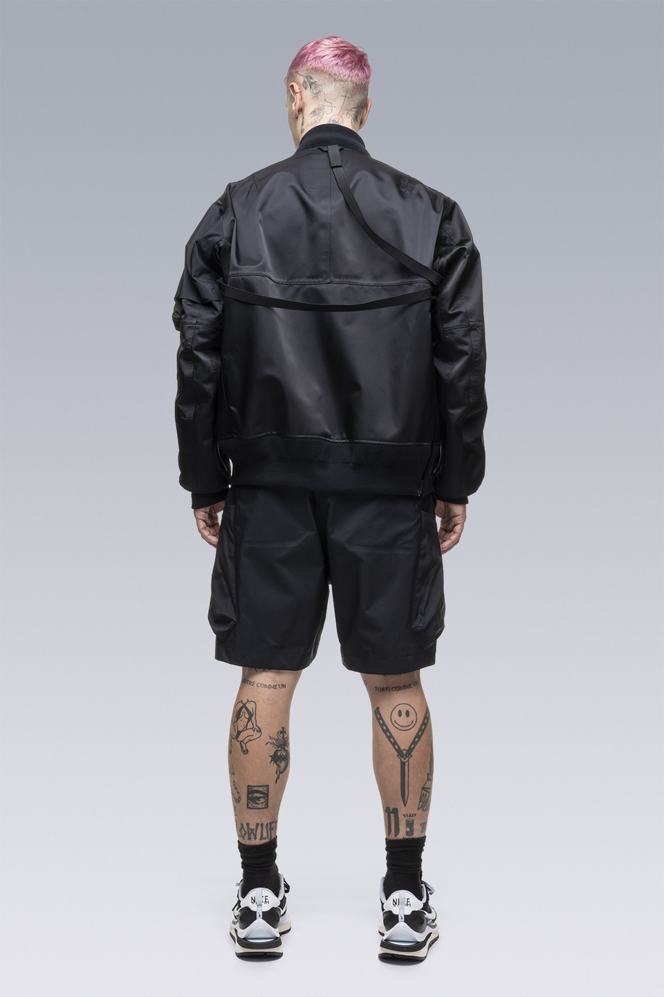 SAC-SP2763 sacai / ACRONYM Shorts Black - 9