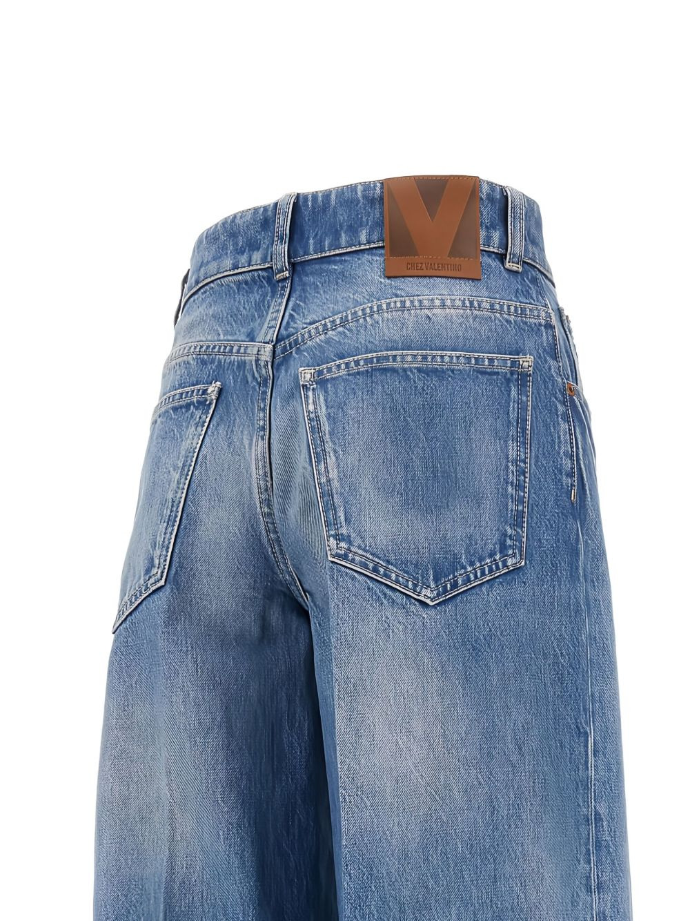 wide-leg jeans - 4
