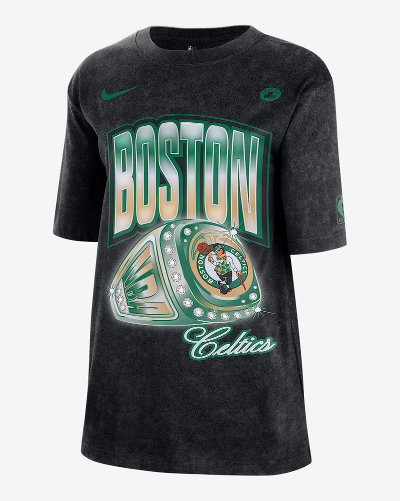 Boston Celtics Courtside Women's Nike NBA T-Shirt 1