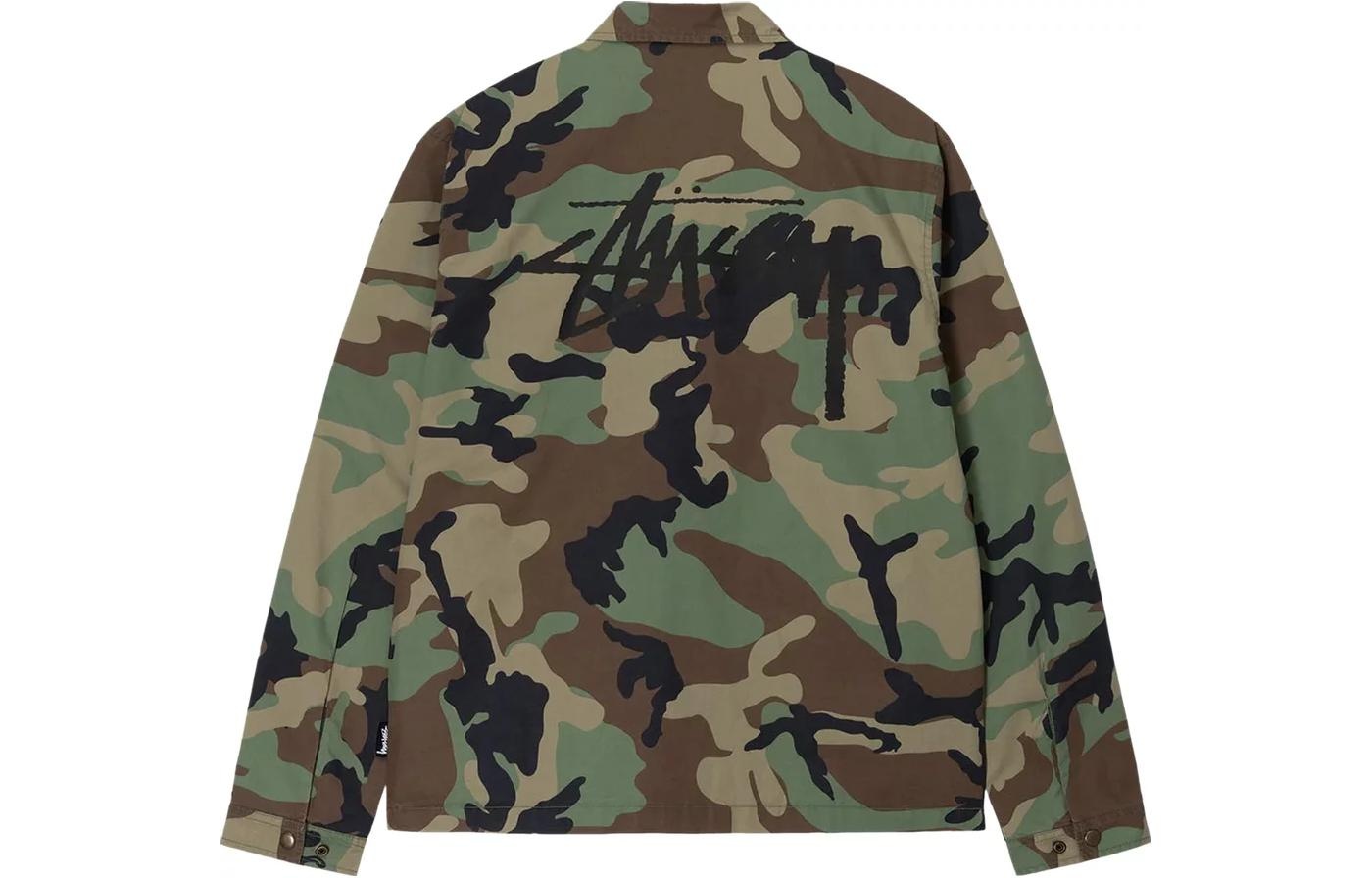 Stussy Coach Shirt 'Camo' 1110279-CAMO - 2
