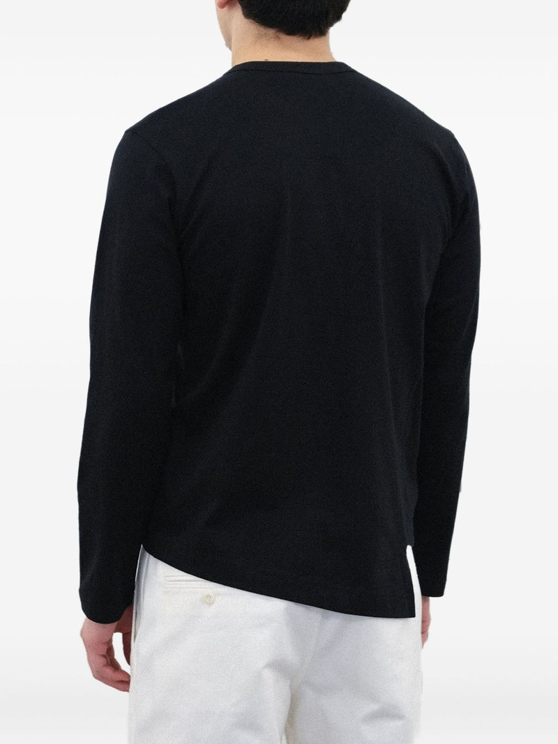 Comme des Garçons Homme side slit long-sleeve t-shirt outlook
