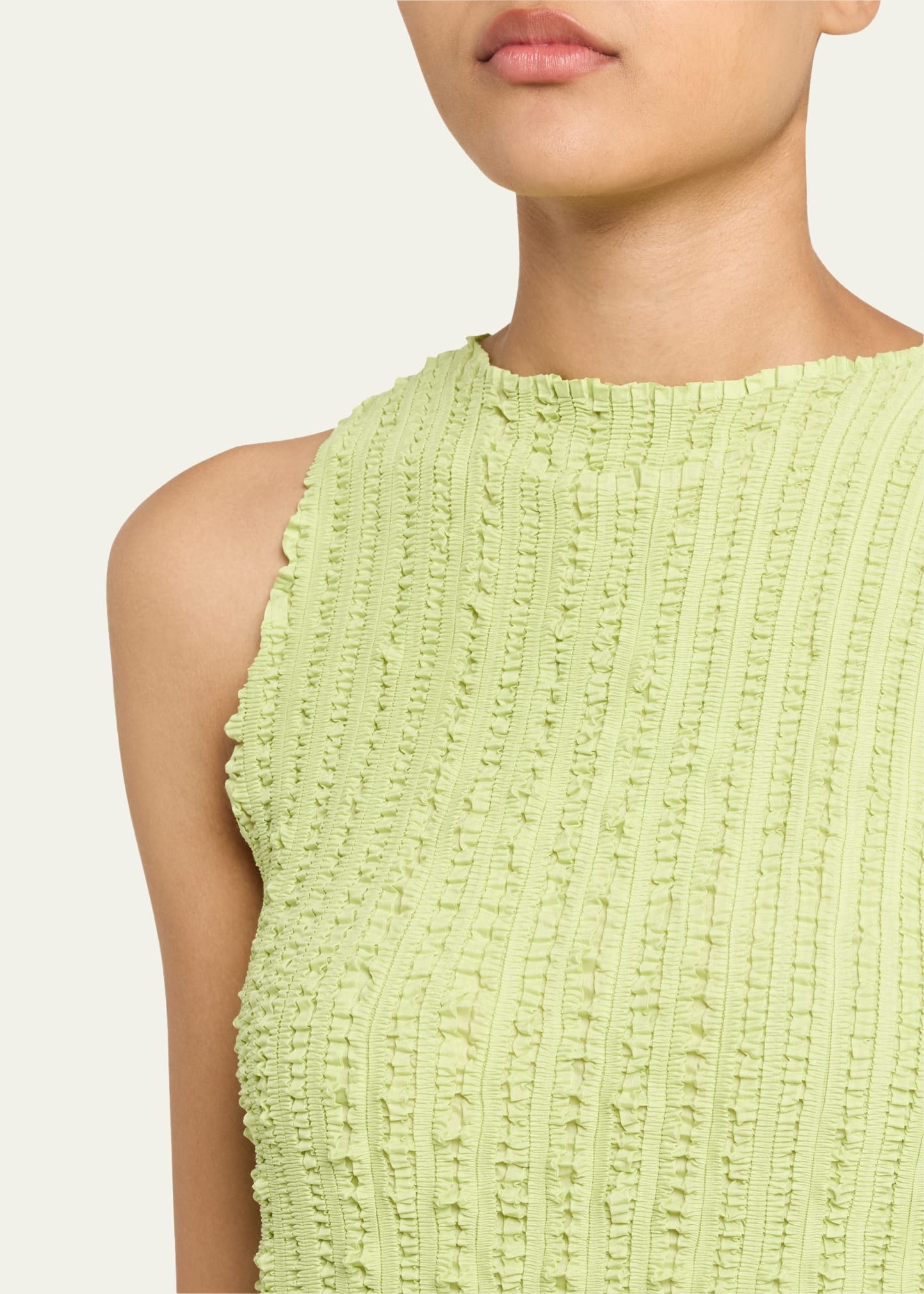 Jellyfish Pleats Tank Top - 5