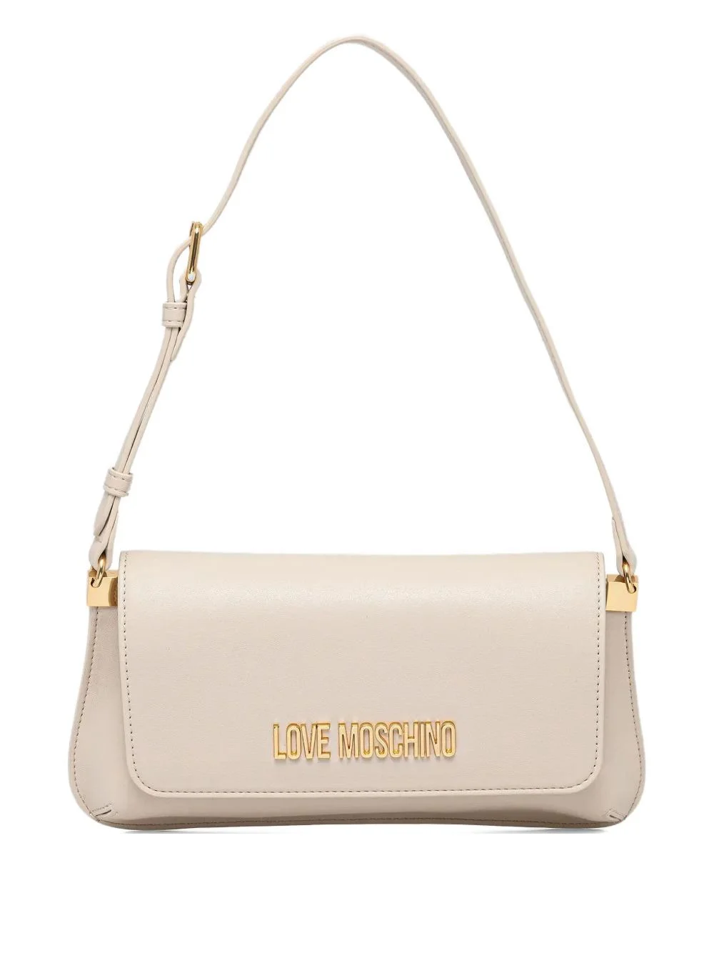 small logo-plaque shoulder bag - 1