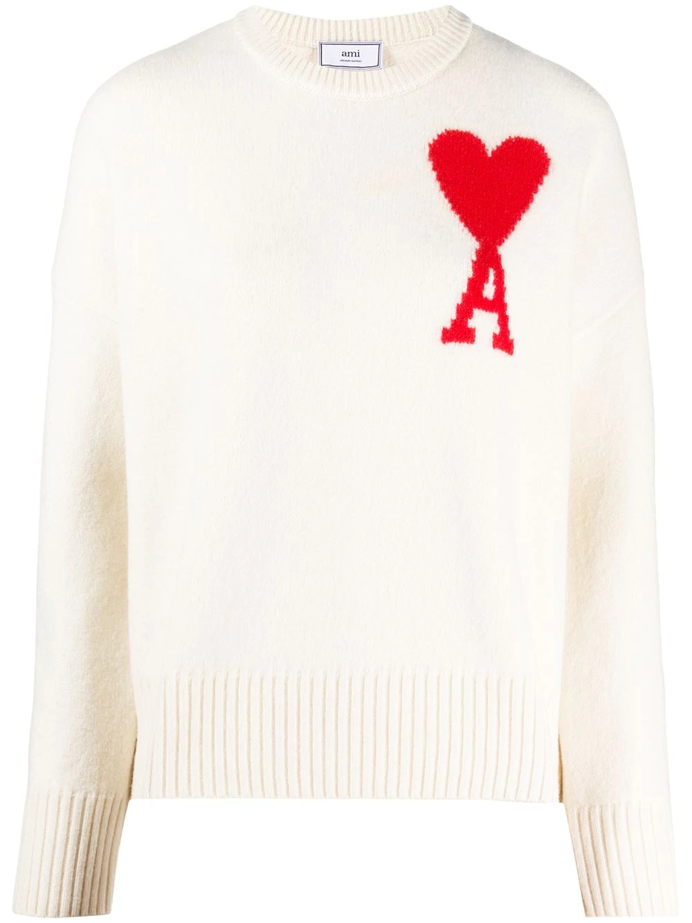 Ami de Coeur embroidered jumper - 1