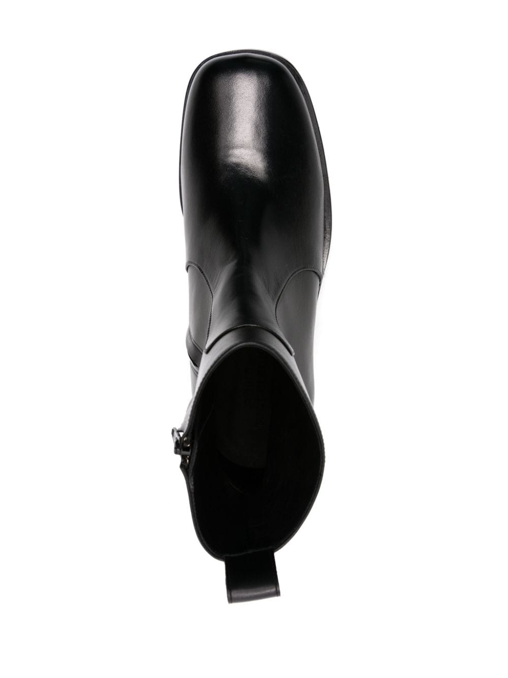 40mm leather boots - 4