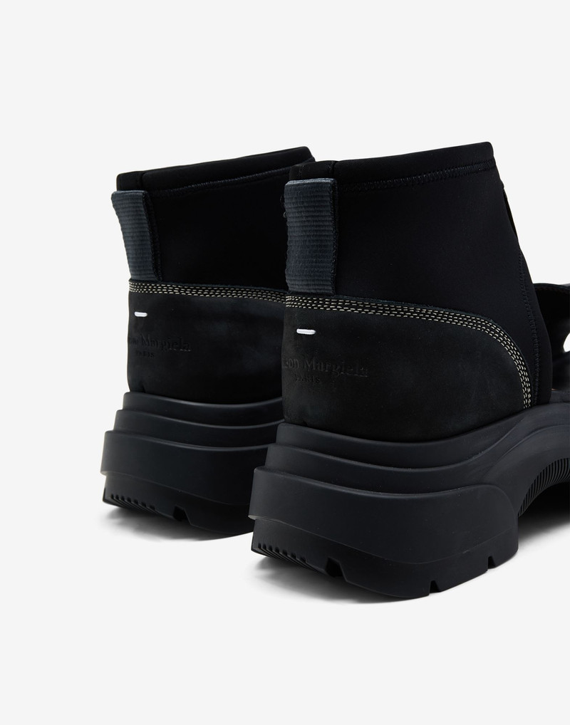 Strapped suede sandals 4