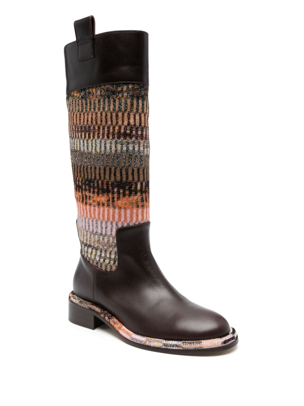 striped boots - 2