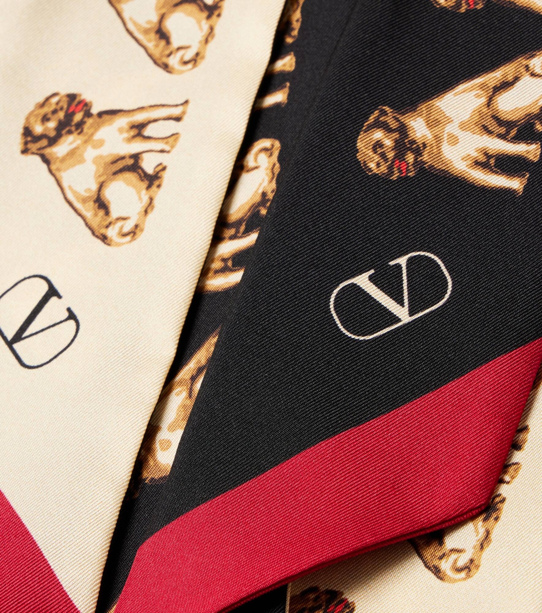 Petit Charles silk scarf - 4