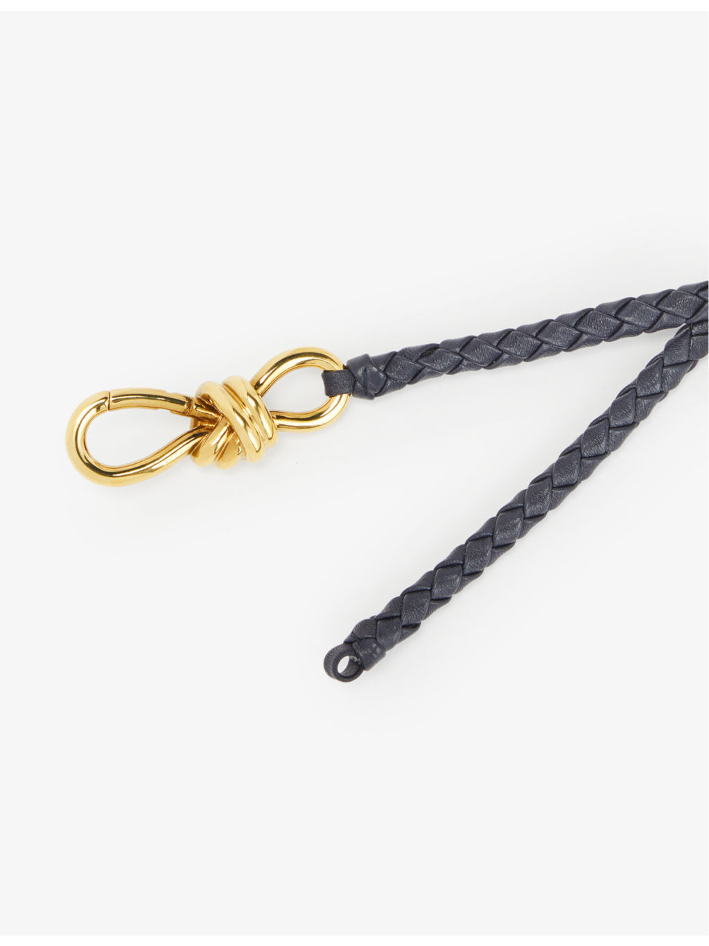 Intrecciato leather belt - 2