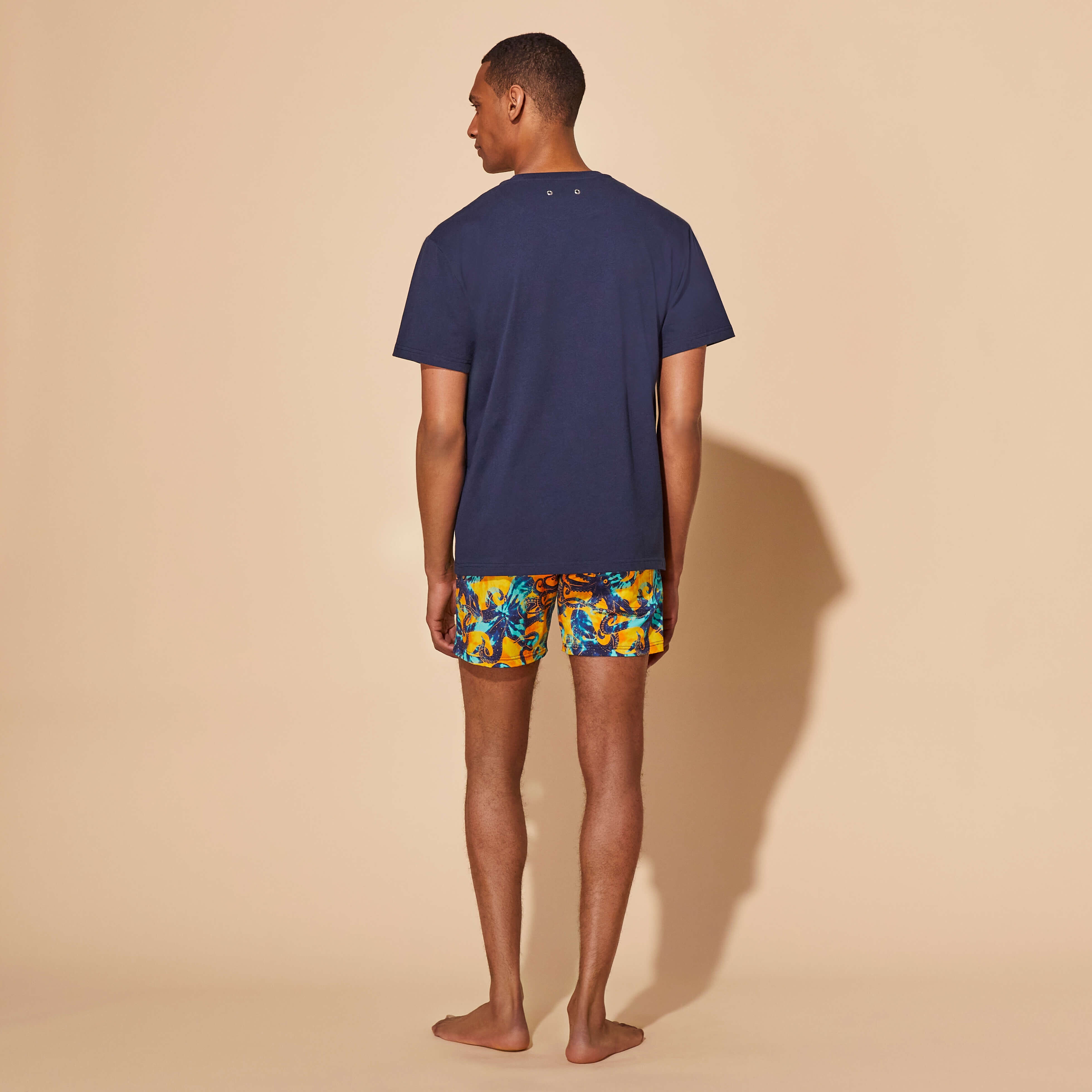 Men Organic Cotton T-shirt Poulpes Tie & Dye - 4