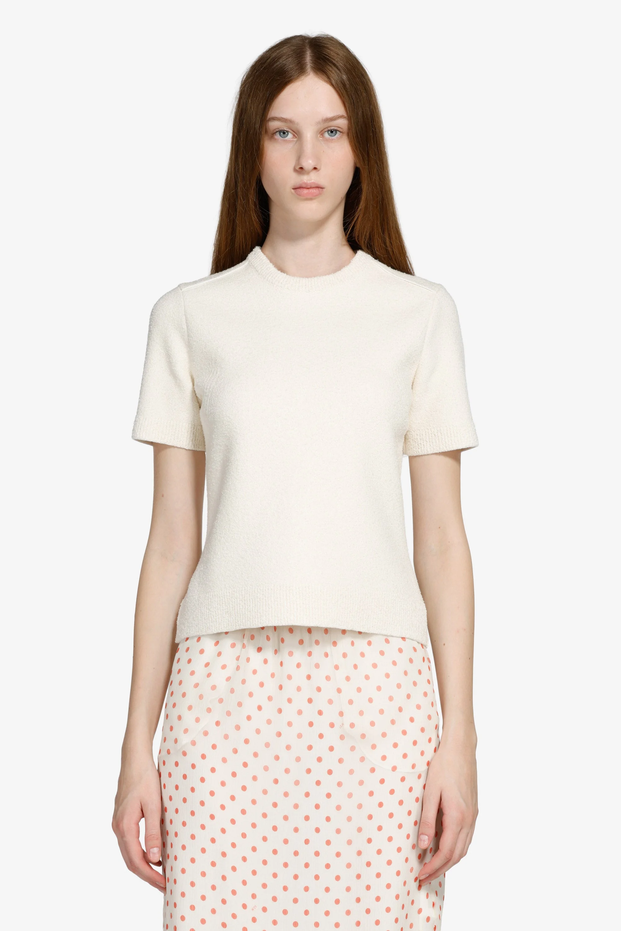 SHORT-SLEEVED SWEATER - 1