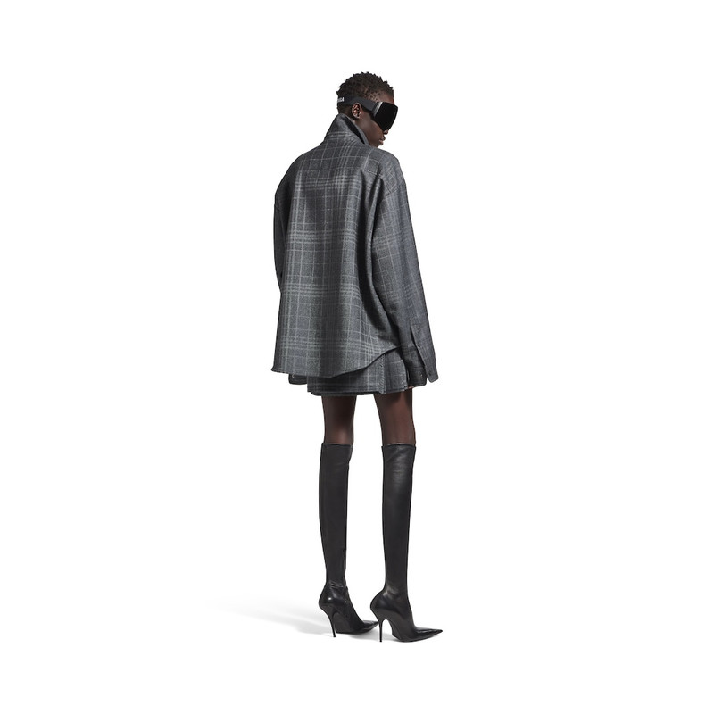 Women's Overshirt in Grey 4