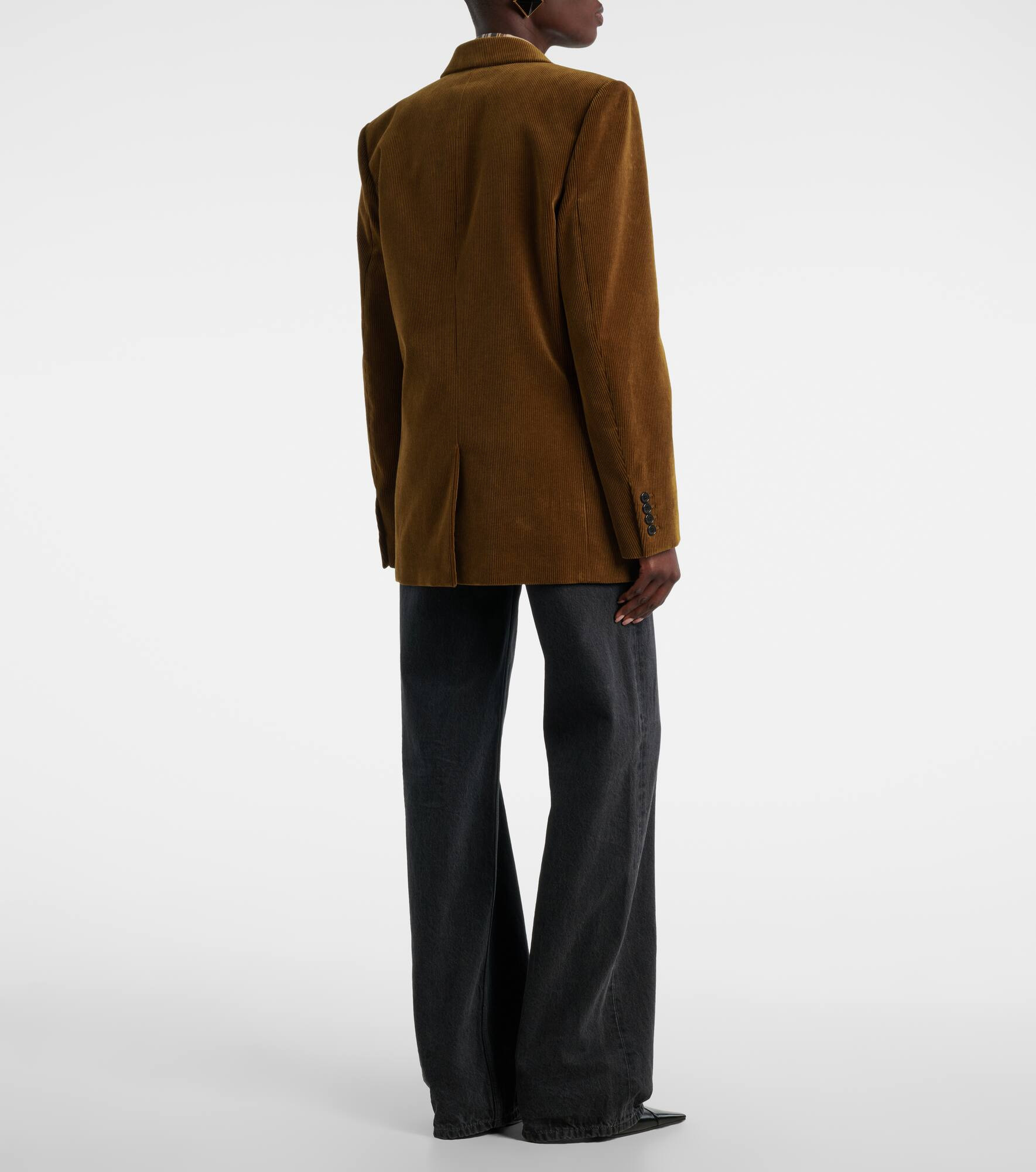 Cotton corduroy blazer - 3