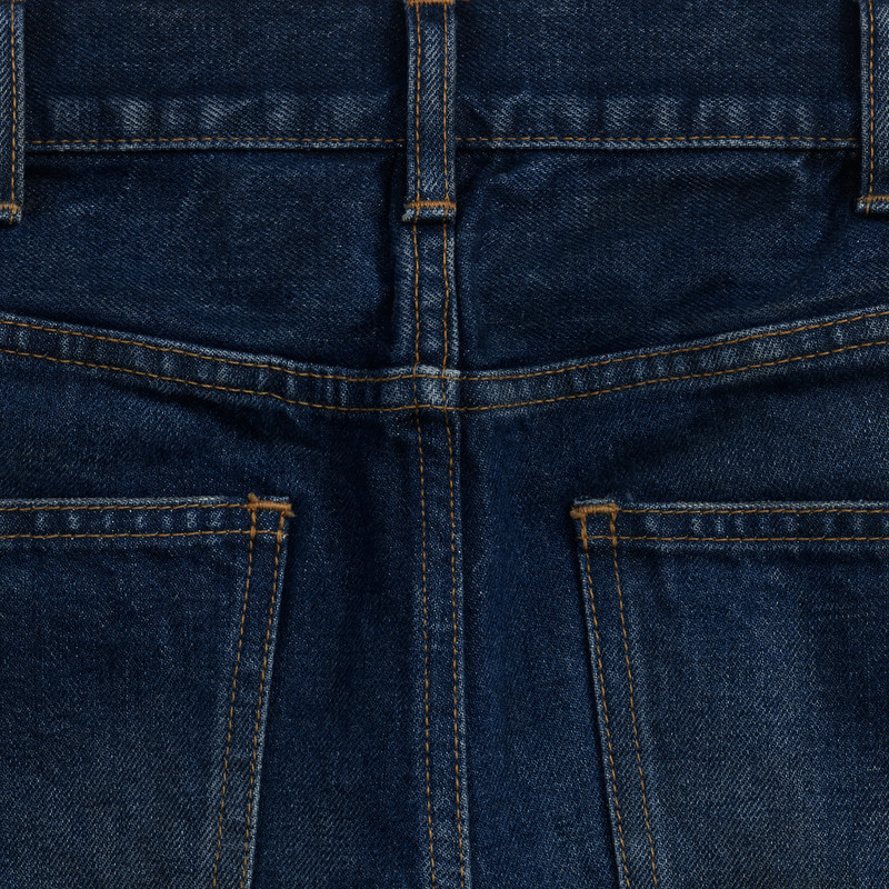 SLIM JEANS IN DARK STONE DENIM 4