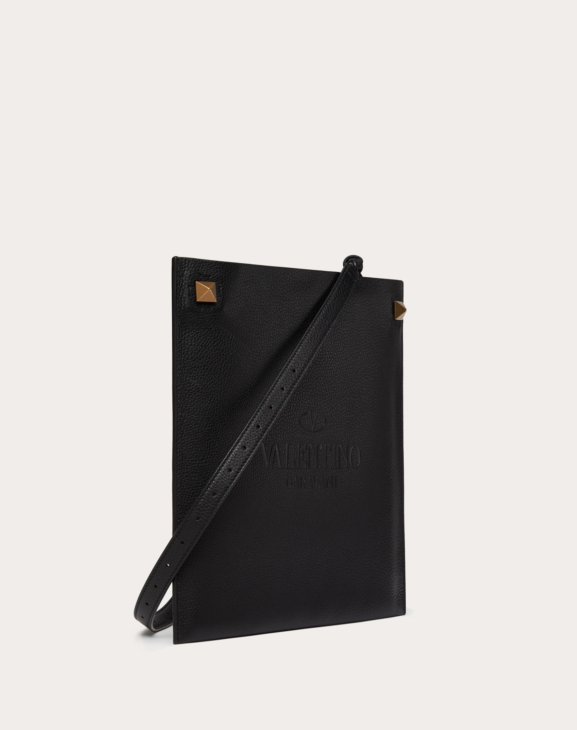 VALENTINO GARAVANI IDENTITY LEATHER CROSSBODY BAG - 2