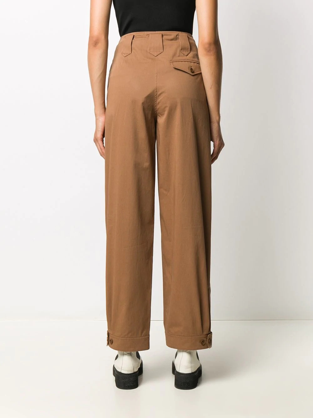 high-waisted trousers - 4