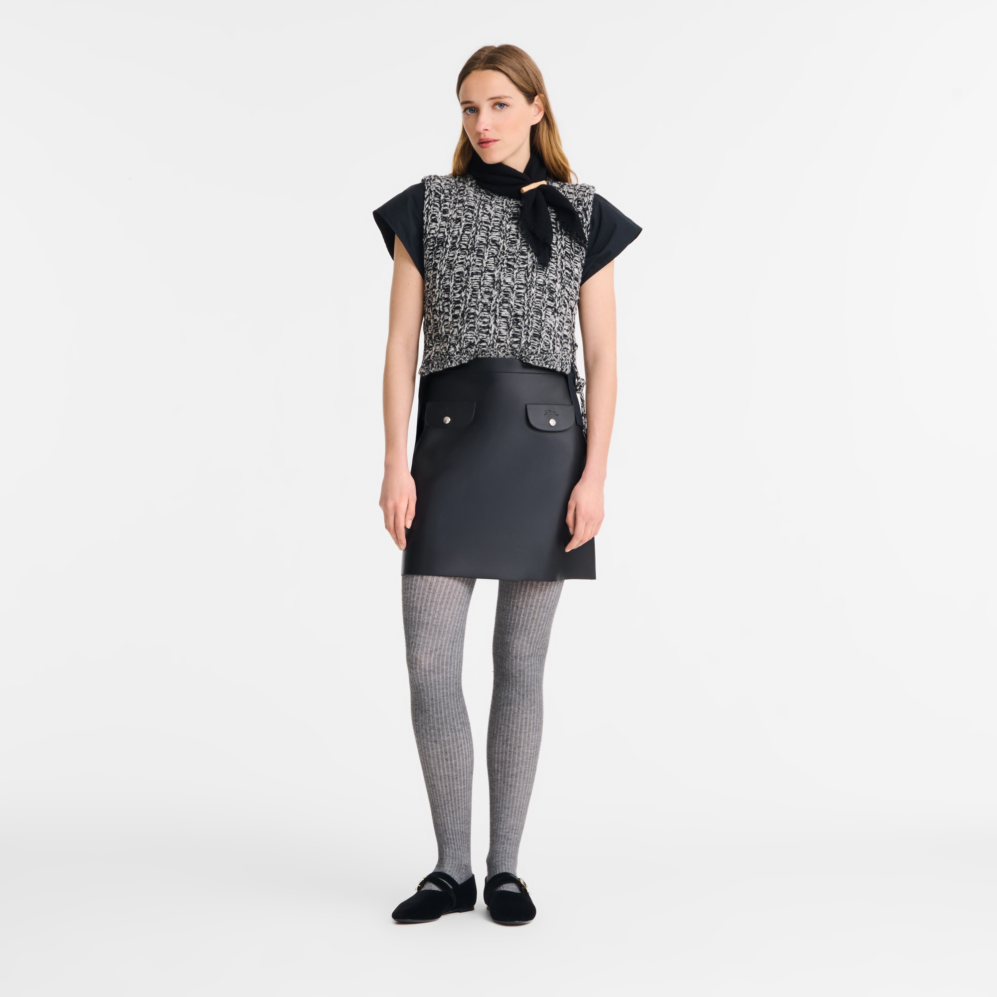 Skirt Black - Leather - 2