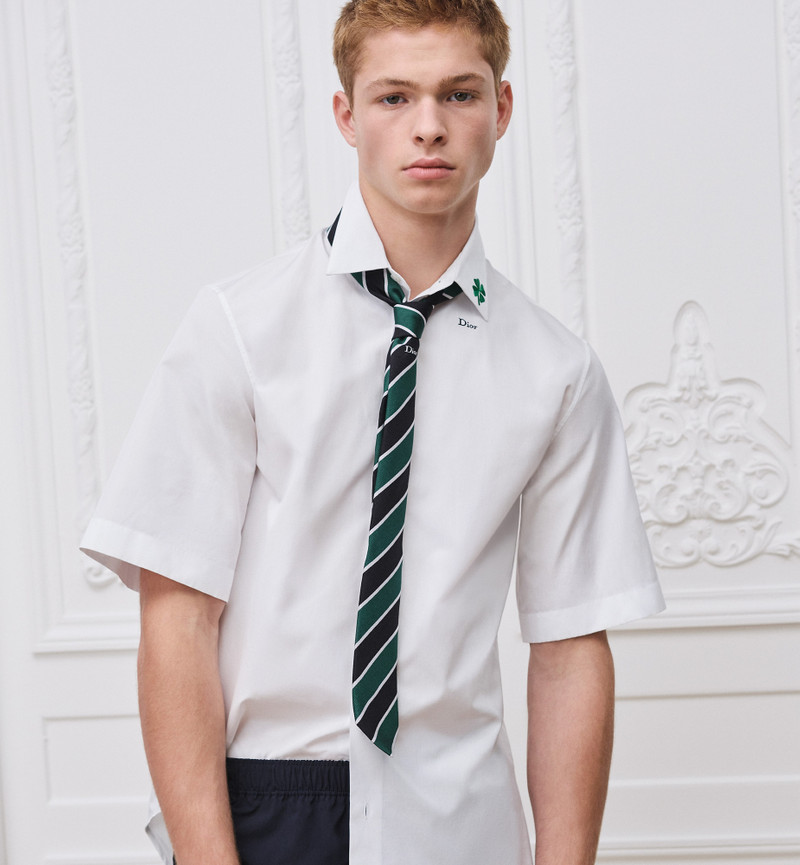 Dior Striped Dior Tie outlook