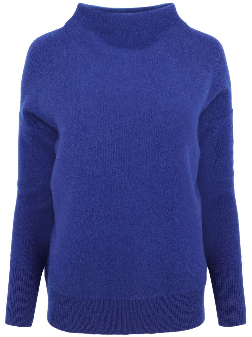 funnel-neck cashmere jumper - 1