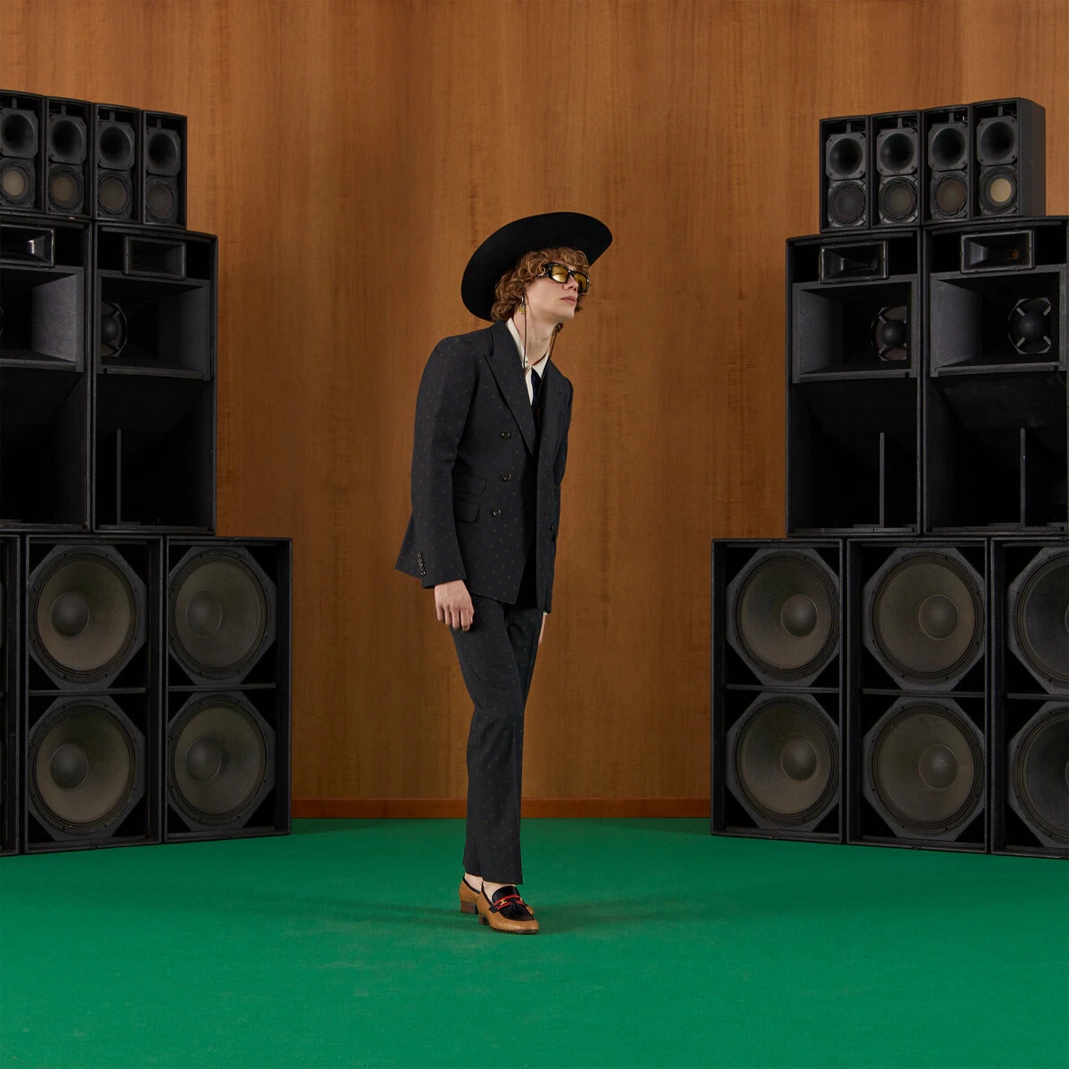 Double G wool formal suit - 2