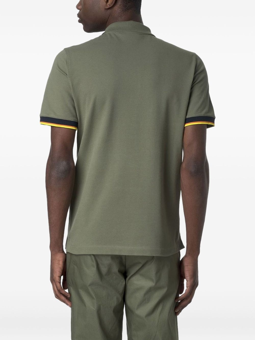 Vincent colour-block polo shirt - 2