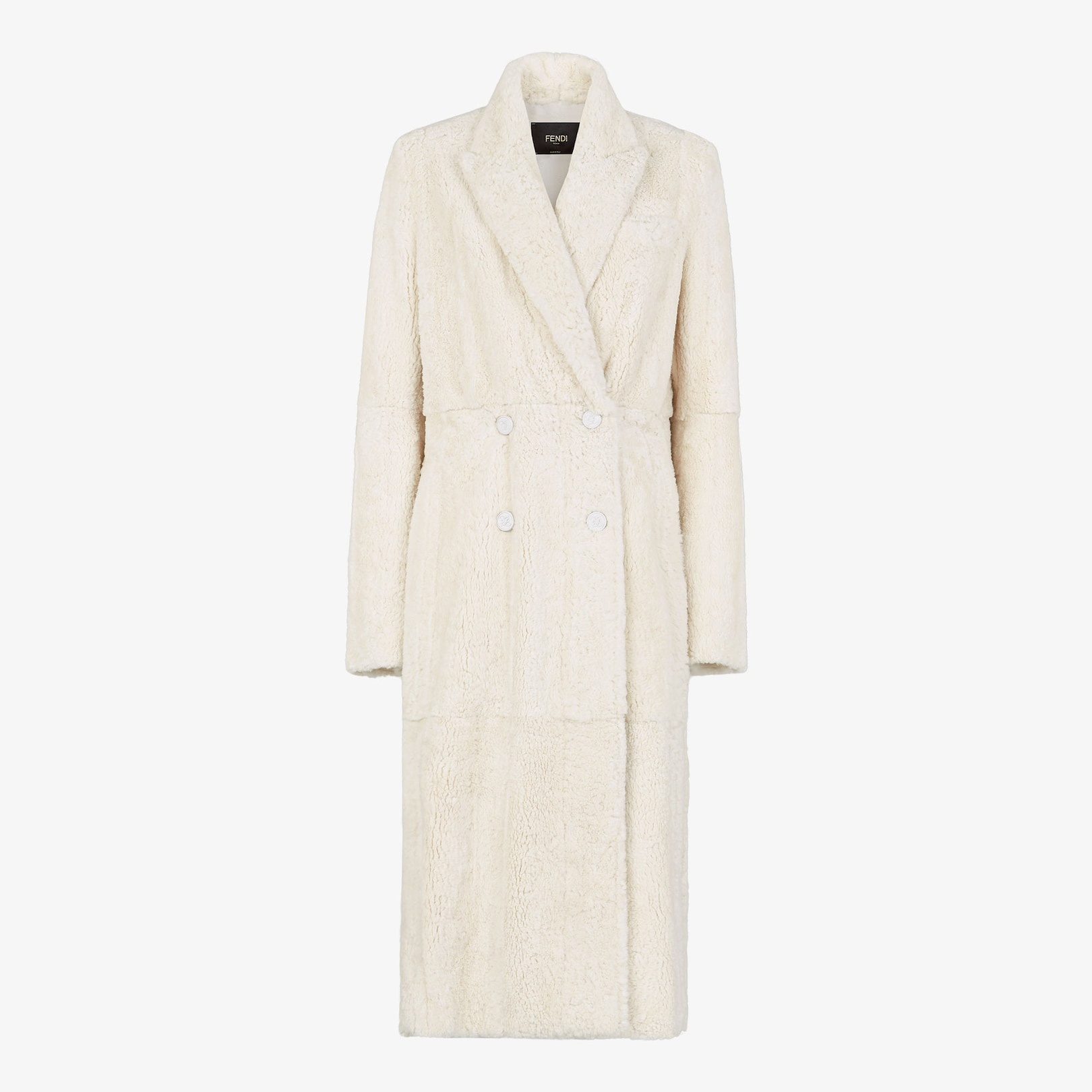 White mink coat - 1