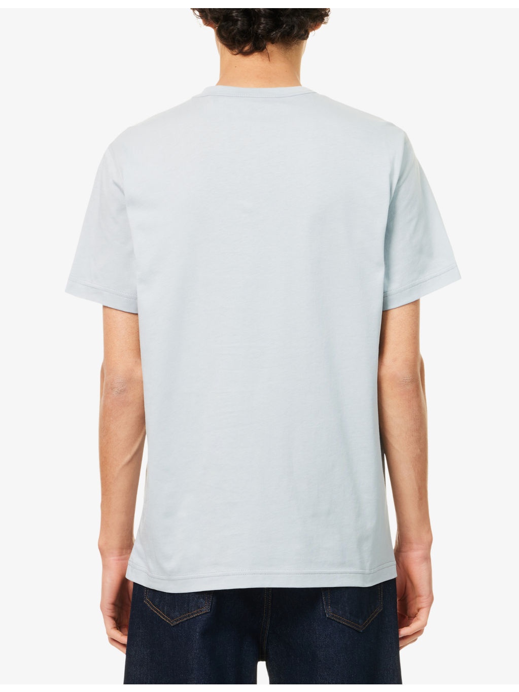 Brand-Patch Crewneck Cotton-Jersey T-Shirt - 4