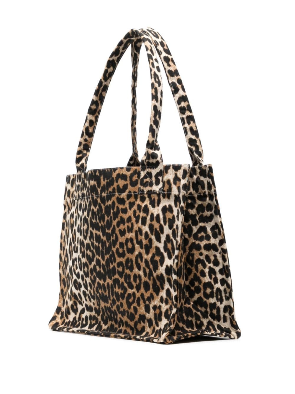 large leopard-print canvas tote bag - 3