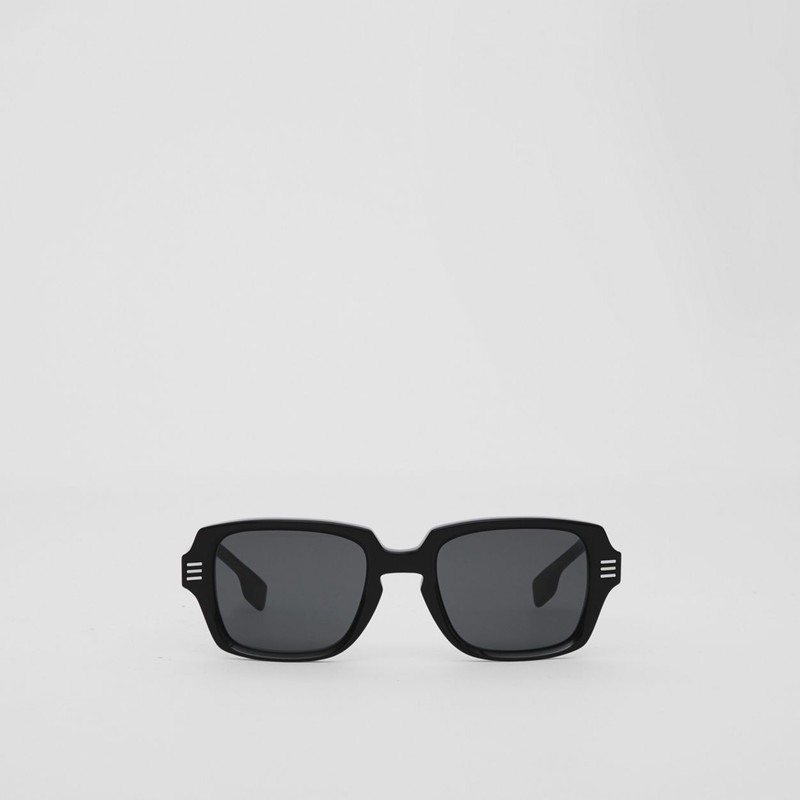 Logo Detail Rectangular Frame Sunglasses 1