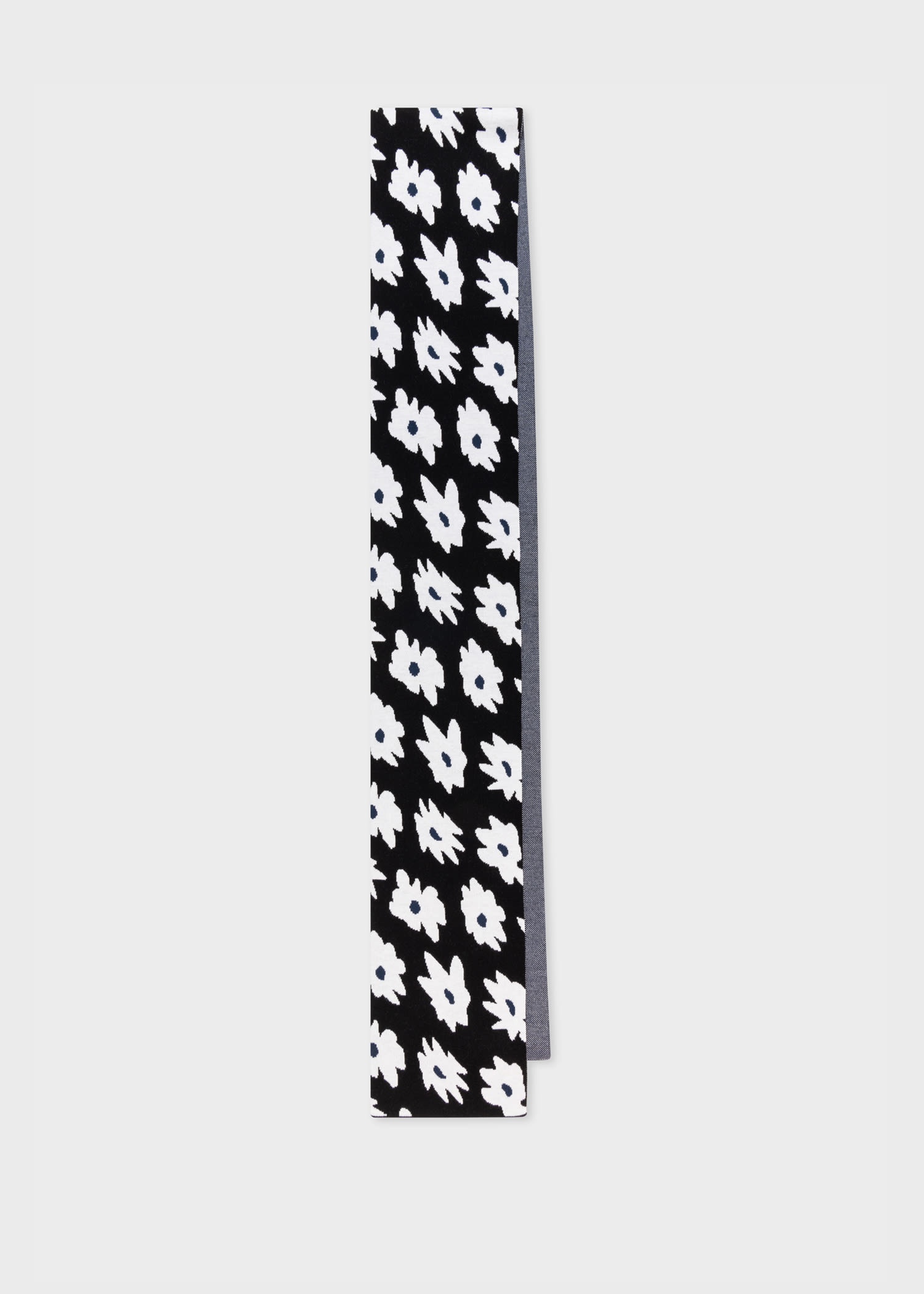 Merino Wool 'Big Flower' Scarf - 1