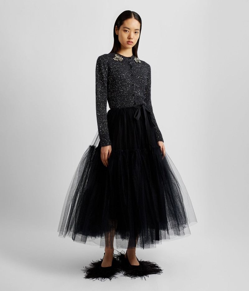 MIDI SKIRT WITH BOW 3
